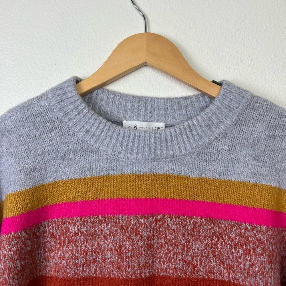 Lou & Grey Striped Sweater size Small - Picture 5 of 8